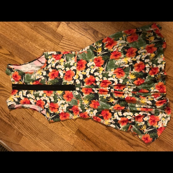 Vans size medium Hawaiian Print Dress - Picture 2 of 4